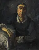 Leo von König, Bildnis einer gelähmten Dame, 1913, Oil on canvas