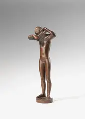 Hemdauszieher by Gerhard Marcks, 1969, Bronze, sold Jun 2012