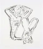 Tom Wesselmann, Rosemary sitting up straight, 1990, Lithograph
