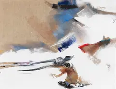 Jean Miotte, Ohne Titel, 1970, Oil on canvas