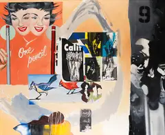 Martin Eder, Ohne Titel (Californian Carrots), 1994, Oil on canvas