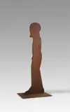 Horst Antes, Figur 1000, 1987, Eisen, korrodiert und graviert