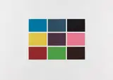 Gerhard Richter, 9 von 180 Farben, 1971, Silkscreen in colors