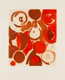 Ernst Wilhelm Nay, Sechs Aquatinten. Über den Menschen, 1965, Etching and aquatint in colors