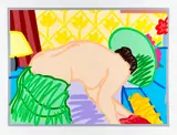 Tom Wesselmann, Judy trying on Clothes, 1979, Silkscreen in colors