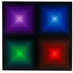 Arcturus by Victor Vasarely, 1971, Multiple, sold Apr 2012