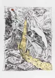 Jörg Immendorff, The Rake's Family, 1995, Lithograph in colors