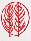 Ohne Titel (Feuille) by Louise Bourgeois, 2004, Lithograph in colors, sold Apr 2012