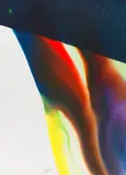 Phenomena 4 C.M. Medina by Paul Jenkins, 1983, Watercolor, sold Apr 2012