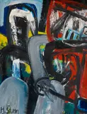 Helmut Sturm, Ohne Titel, 1978, Oil on canvas