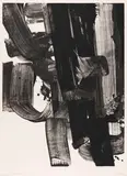 Lithographie n° 20a by Pierre Soulages, 1969, Lithograph in colors, sold Apr 2012