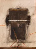 Ohne Titel by Karl Fred Dahmen, 1974, Collage, sold Apr 2012