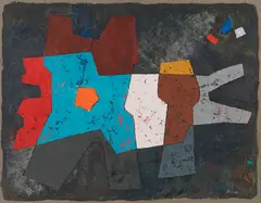 Werner Graeff, Grodals 4, 1960, Oil on canvas