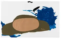 Blinky Palermo, Auto, 1972, Silkscreen in colors