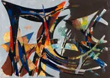 Theodor Werner, Ohne Titel, 1953, Oil