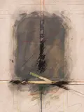 Ohne Titel by Karl Fred Dahmen, 1974, Collage, sold Apr 2012