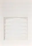 Agostino Bonalumi, Bianco, 1975, Multiple