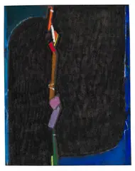 Sieg der Heiterkeit by Max Ackermann, 1959, Pastel, sold Apr 2012
