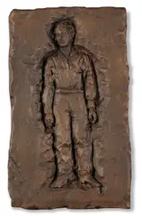 Schmerztransformationen by Stephan Balkenhol, 2003, Bronze, sold Apr 2012