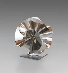 Józsa Bálint, Kugelwelle, 1976, stainless steel