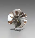 Józsa Bálint, Kugelwelle, 1976, stainless steel