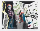 Sigmar Polke, S. schmeckt Pfirsich von H., 1996, Offset lithograph in colors