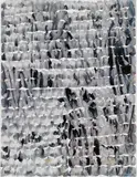 Herbert Zangs, Grau, 1982, Gouache
