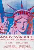 Andy Warhol, Plakat: 10 Statues of Liberty, 1986, Offset in colors