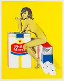 Mel Ramos, Tobacco Rose, 1965, Silkscreen in colors