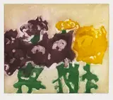 Klaus Fußmann, Blumen aus drei Jahreszeiten, 1995, Etching and aquatint in colors