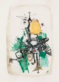 Rolf Cavael, Ohne Titel, 1970, Mixed media
