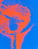 Otto Piene, August, 1971, Silkscreen in colors