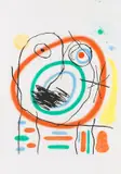 Joan Miró, Le prophète encerclé, 1965, Etching and aquatint