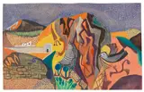 Werner Gilles, Südliche Landschaft