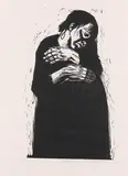 Die Witwe I by Käthe Kollwitz, 1921, Woodcut, sold Apr 2012