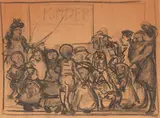 Heinrich Zille, Ohne Titel (Im Klassenzimmer)