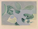 Georges Braque, L'ordre des oiseaux, 1962, Etching in colors