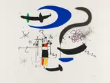 Joan Miró, L´escalier de la nuit, 1970, Etching and aquatint