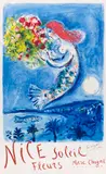 Marc Chagall, Die Engelsbucht, 1962, Lithograph in colors
