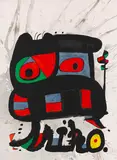 Un camí compartit by Joan Miró, 1975, Lithograph in colors, sold Apr 2012