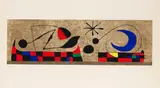 Mur de la lune by Joan Miró, 1958, Colour lithograph on wove paper, sold Apr 2012