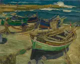 Arnold Balwé, Fischerboote