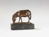 August Gaul, Grasender Esel, 1911, Bronze
