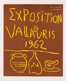 Exposition Vallauris by Pablo Picasso, 1962, Linocut in colors, sold Apr 2012