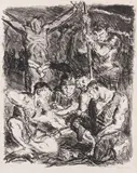 Max Beckmann, Die Würfler unter dem Kreuz