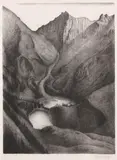 Alexander Kanoldt, Soiernsee oder Soiernkessel, 1934, Lithograph