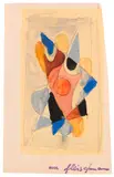 Adolf Fleischmann, Ohne Titel, 1938, Gouache