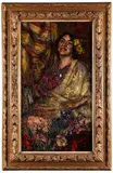 Antonio Mancini, Portrait einer römischen Schönheit
