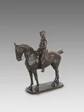 Louis Tuaillon, Friedrich der Große zu Pferde, 1910, Bronze