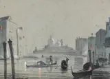 Friedrich Nerly, Ansicht von Venedig